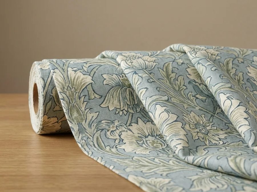 Decorative curtain fabric